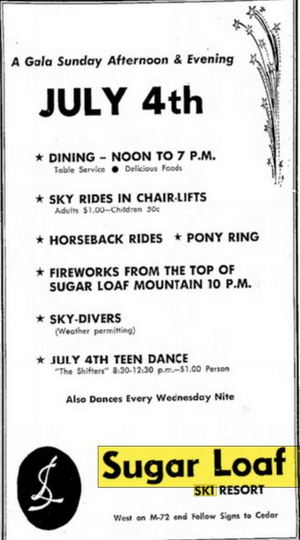 Sugar Loaf Resort - Jul 1965 July 4Th